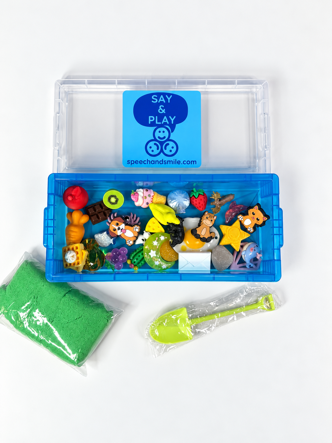 Objets alphabet espagnol avec jeu sensoriel-Début des objets sonores en espagnol Objets sonores Montessori-BilingueOrthophonie Mini Objets-