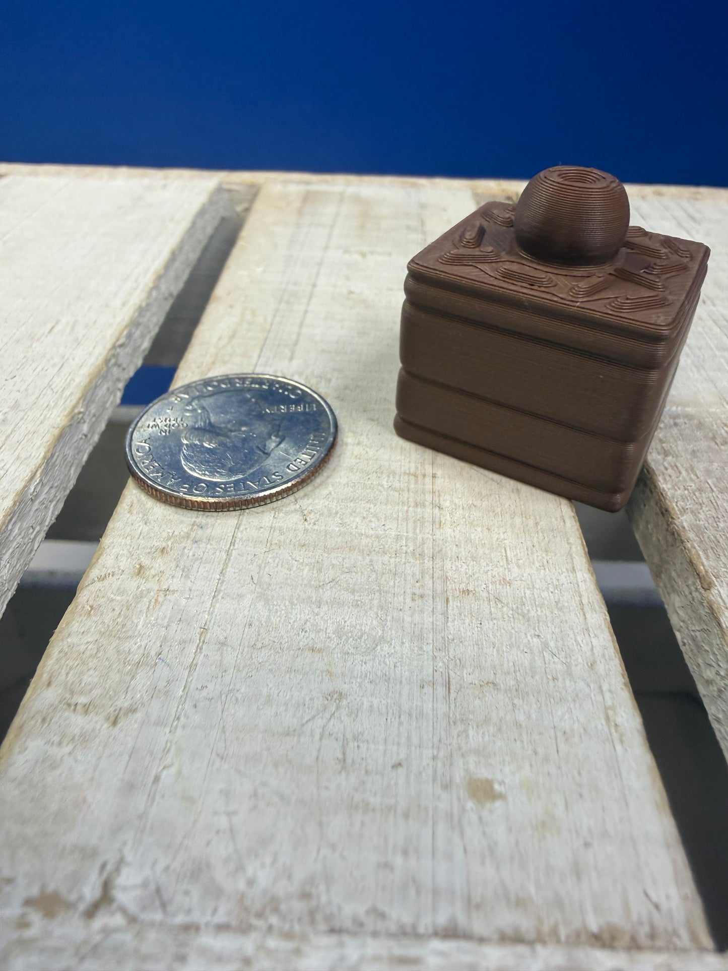 Mini Chocolate Cake – Food Minis Object for Speech Therapy & Language Activities | 3D Printed | Talkets™