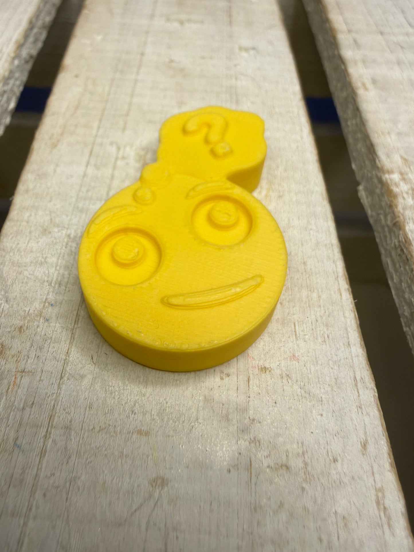 Thinking Emoji Object - letter Q Trinkets -Question Mark - 3D Printed - Talkets™