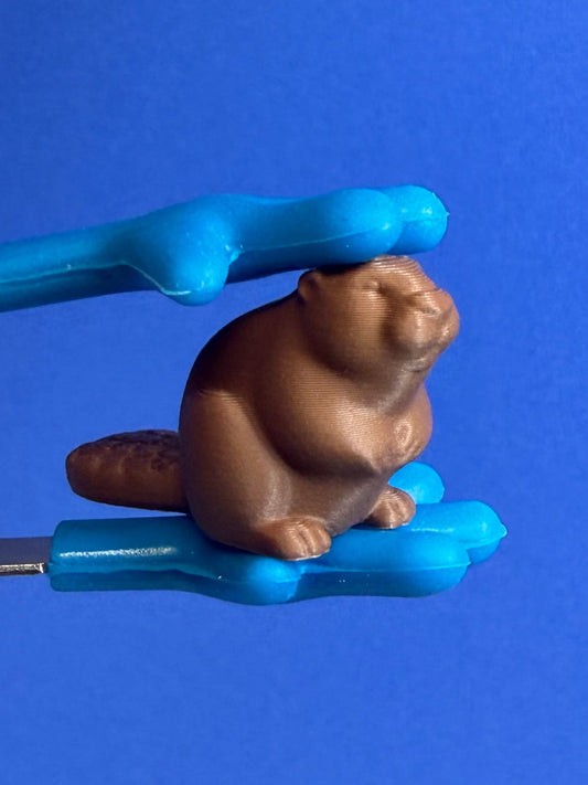 Mini BEAVER – Mini Object for Speech Therapy & Language Activities | 3D Printed | Talkets™