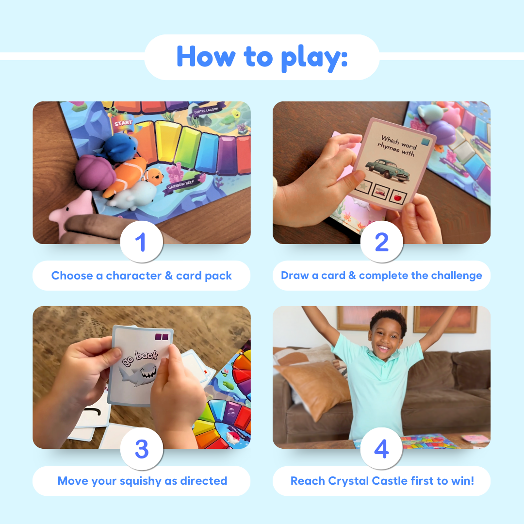 Squishyland Story Game for Speech therapy Language Activity