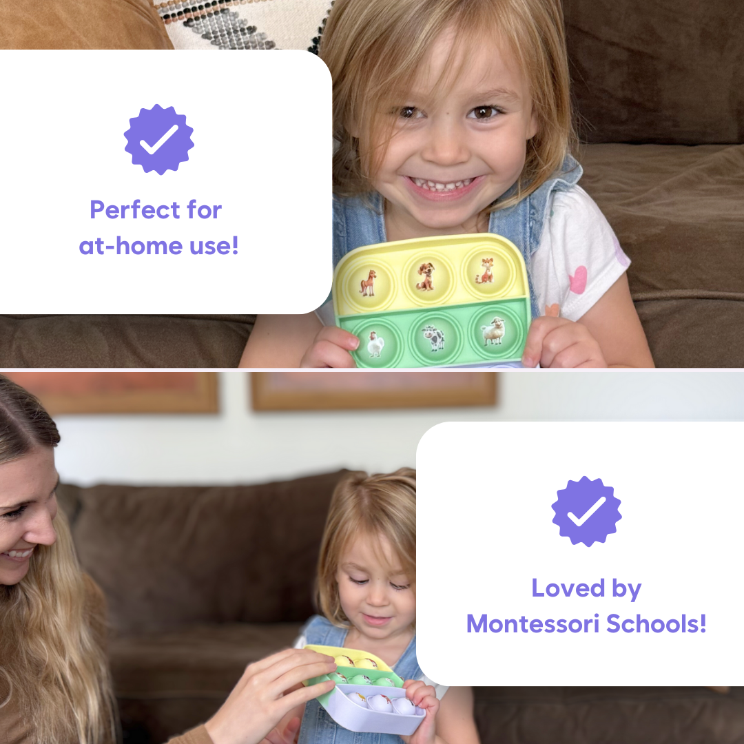 Popplers Farm & Food Theme Game Speech Therapy