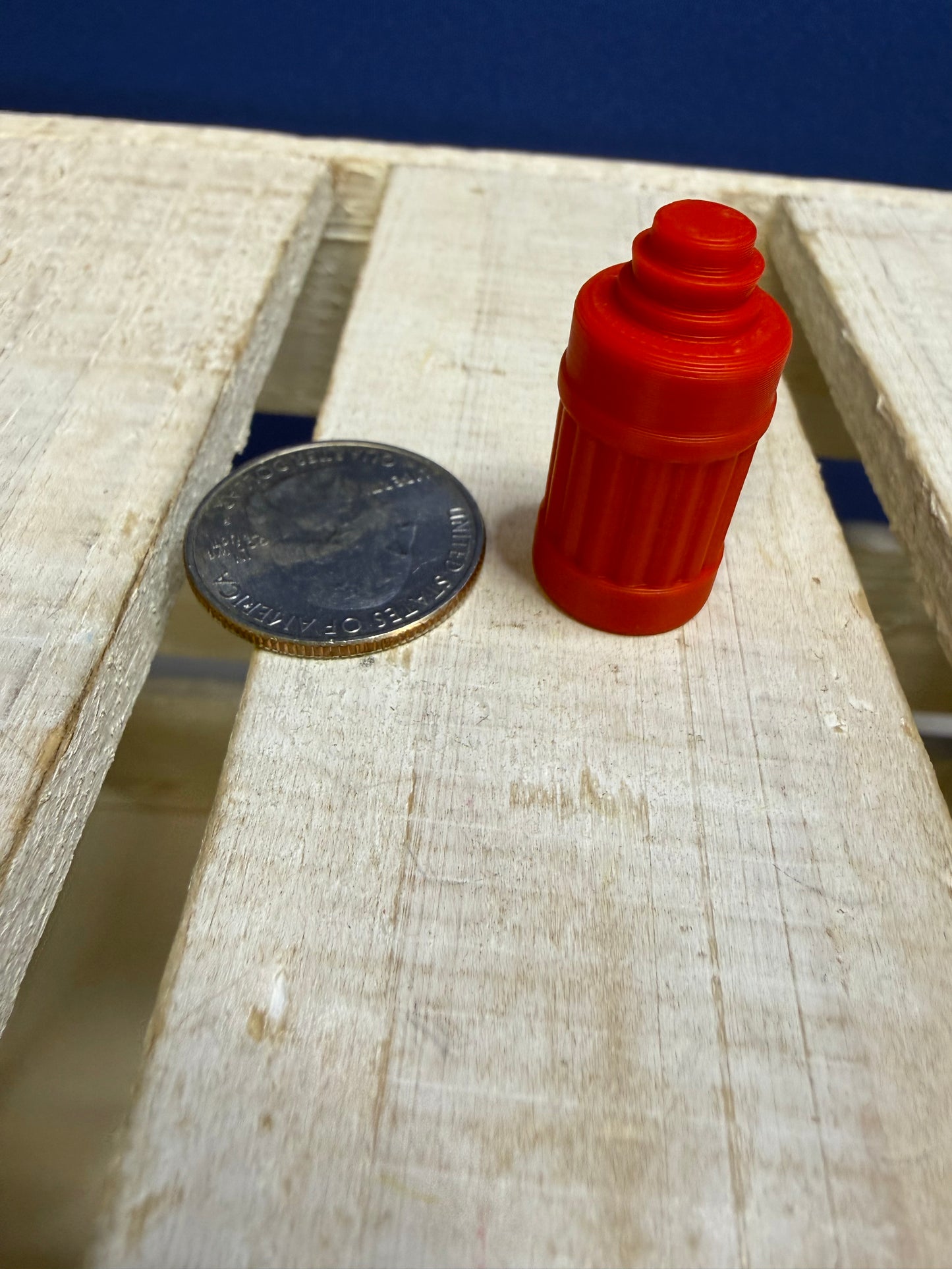 Miniature Thermos Trinket | TH Sound Mini Object for Speech Therapy | Montessori Language Object | Camping Theme Miniature