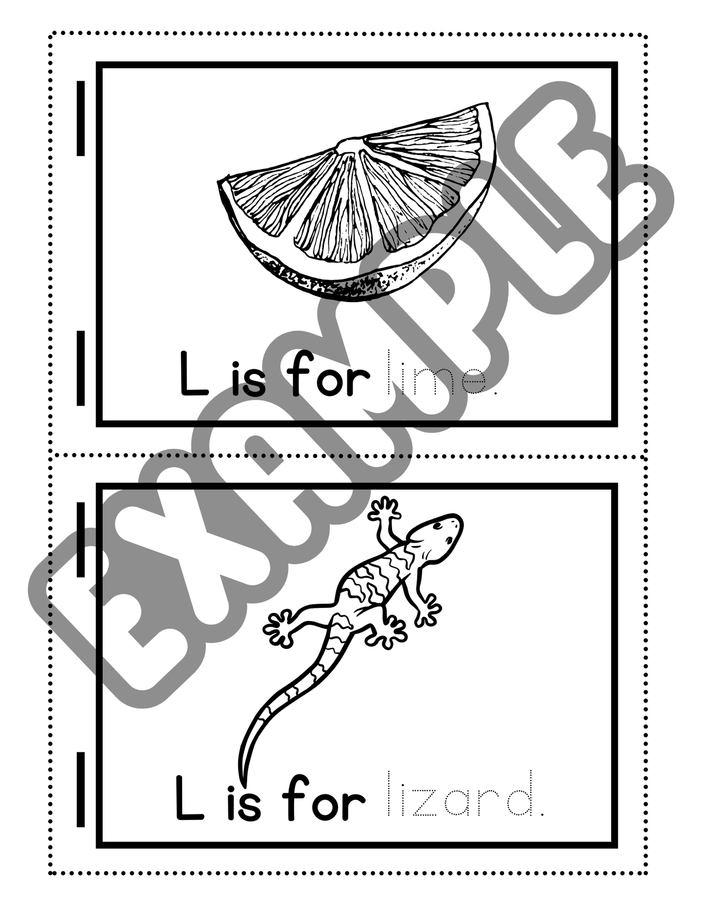 Lola Says L Companion Packet