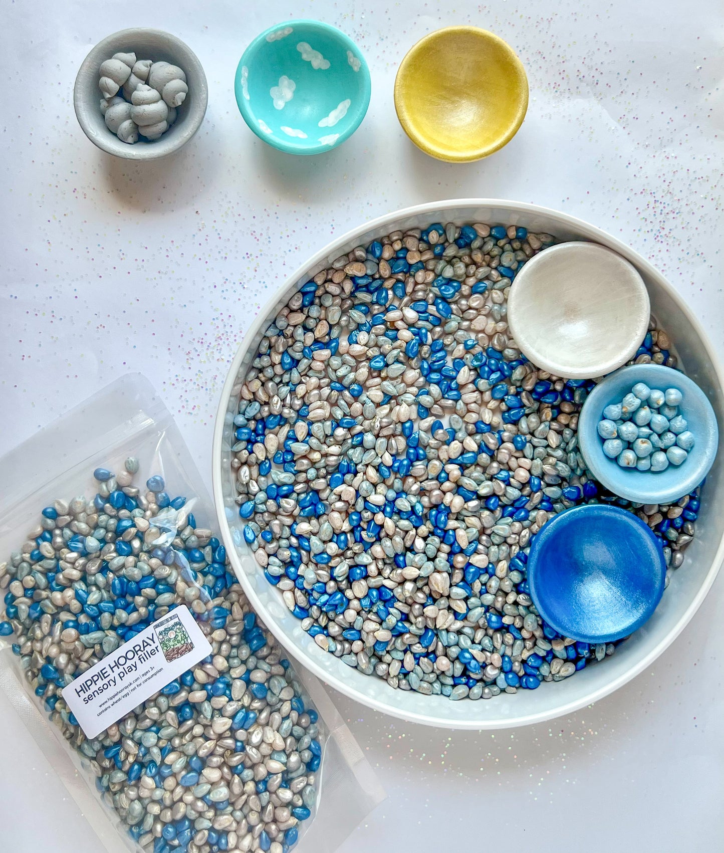 Custom Popcorn Sensory Bin Filler