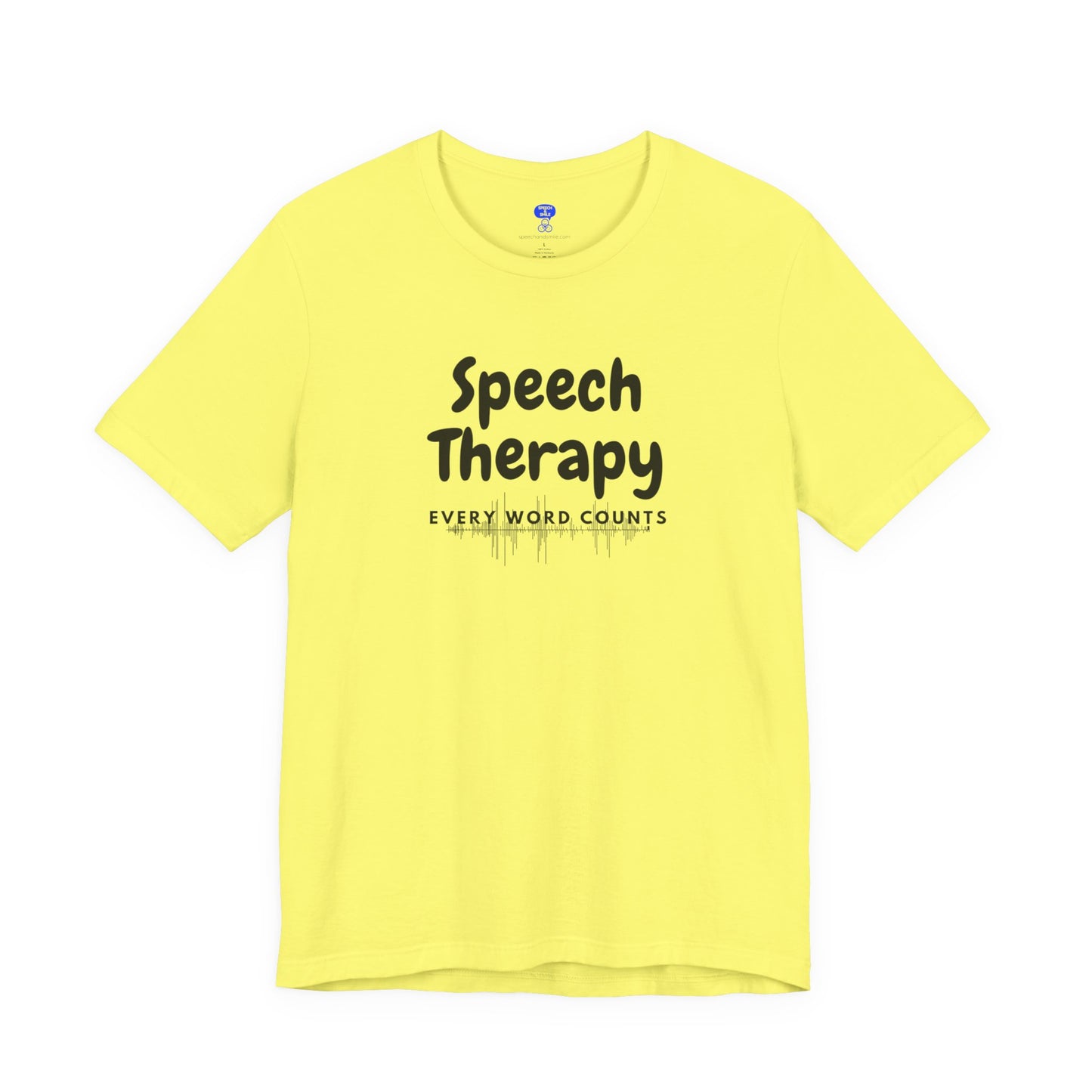 SLP Every Word Counts Shirt Speech Therapy T-Shirt - SLP Gift - Speech and Language Pathologist Shirt