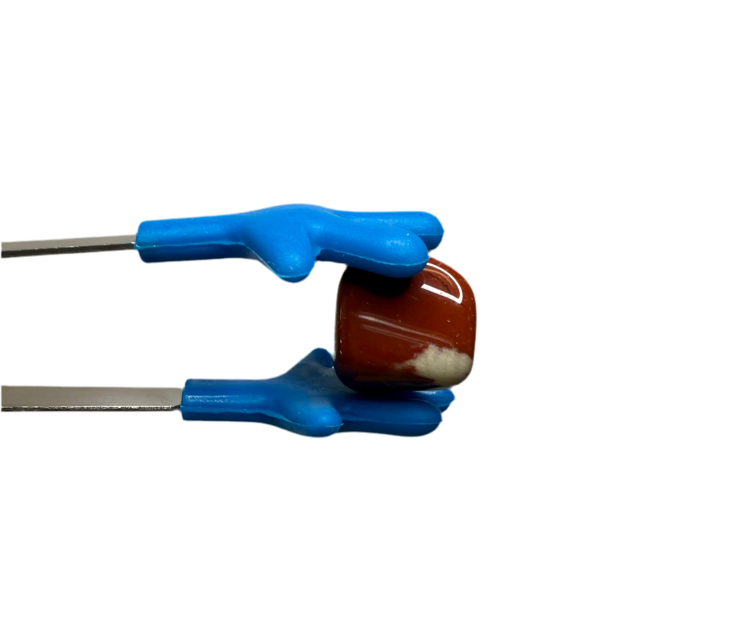 Polished Red Jasper Stone – Collect Gemstones Alphabet Objects  – Speech Therapy Mini Objects