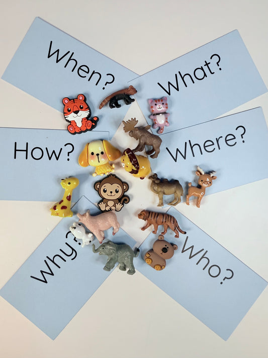 ANIMAL theme Trinkets Mini Objects Speech Therapy Animal Doodads