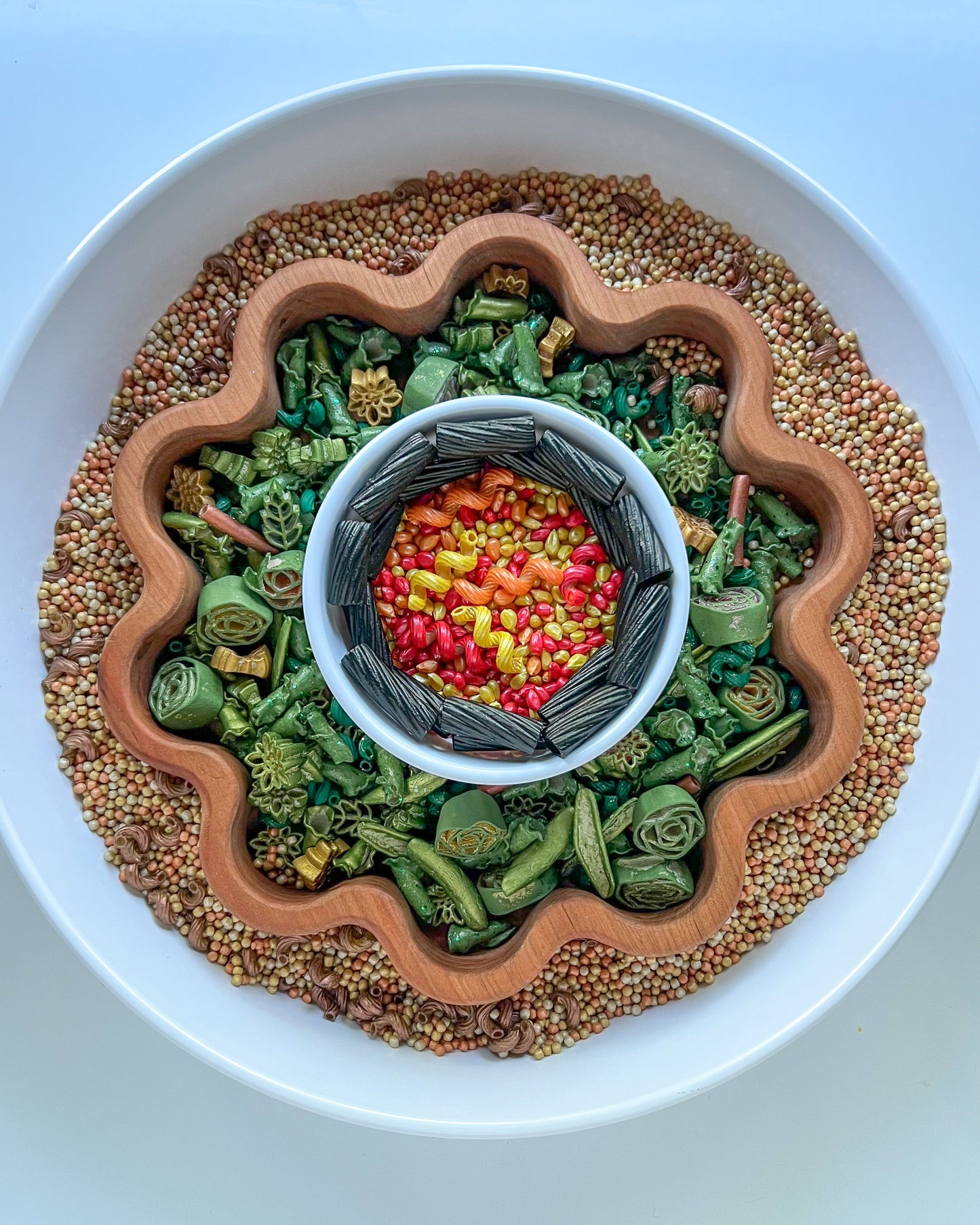 Build a Volcano Sensory Bin Filler Volcano Theme Play Mini Objects