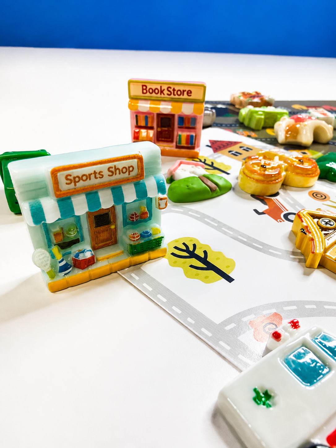 Community Helpers Language Task Box | Around the Town Mini Objects