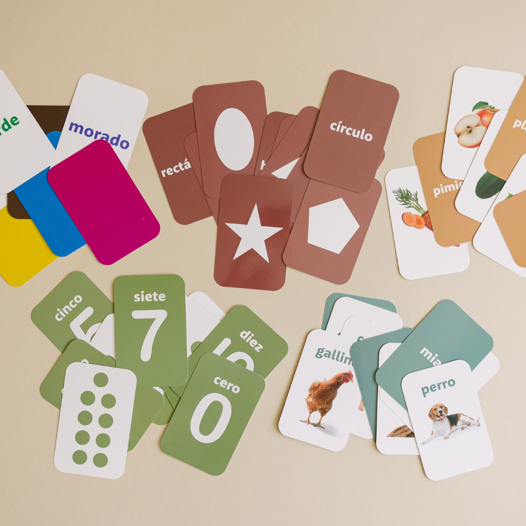 Spanish Flashcards Learn Spanish ESL Activity Speech Therapy Cards