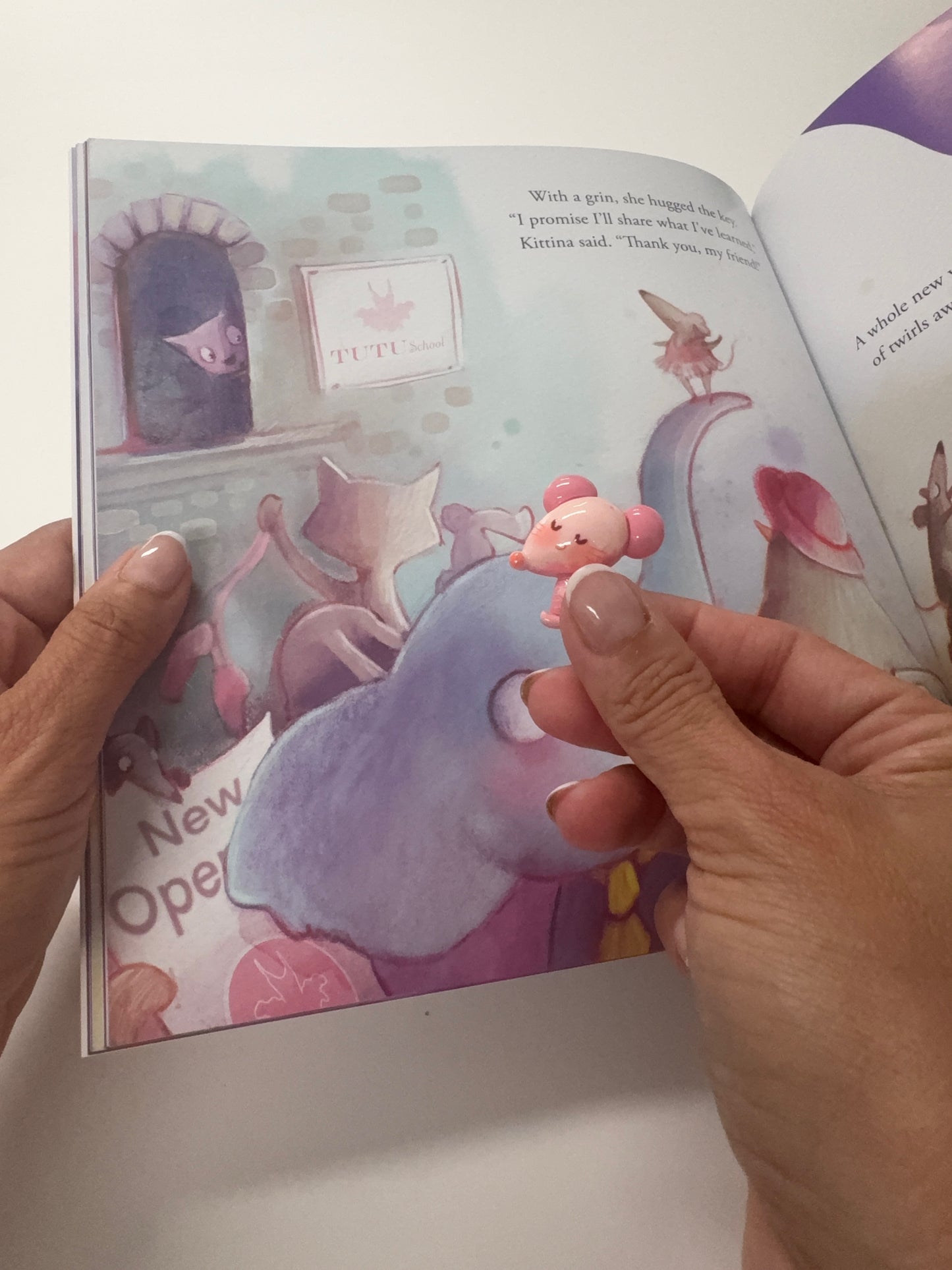 Story Kit with Mini Objects  - A Tail Of Twirls - INCLUDES BOOK Creative Movement Book Set