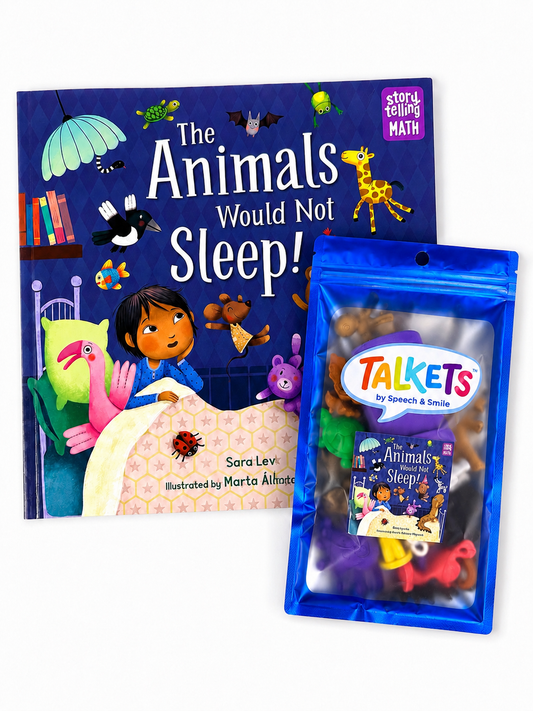 The Animals Would Not Sleep Mini Objects | Book Companion Story Props | Sorting, Counting & Language Activity