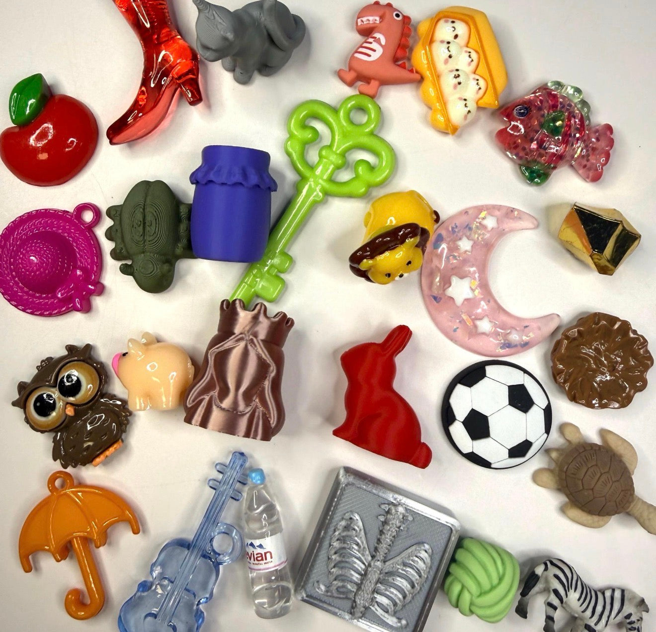 Alphabet MINI Objects Trinkets Beginning Sound Objects - Alphabet Trinkets - Speech Therapy Miniature Objects
