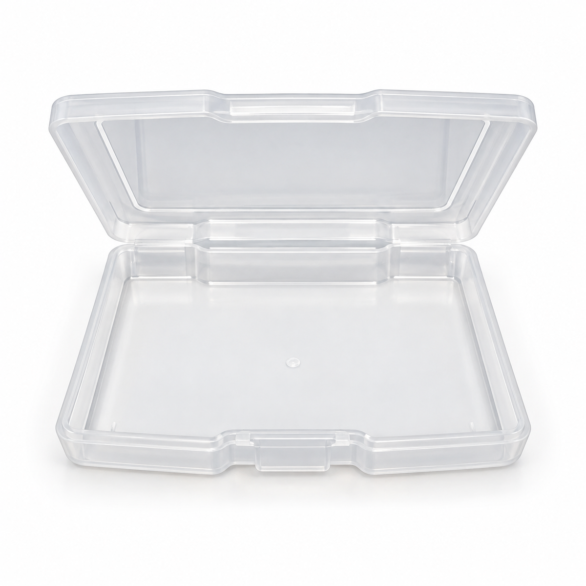Small Storage Case with Snap Lid | Mini Object & Trinket Organizer - Clear Organization