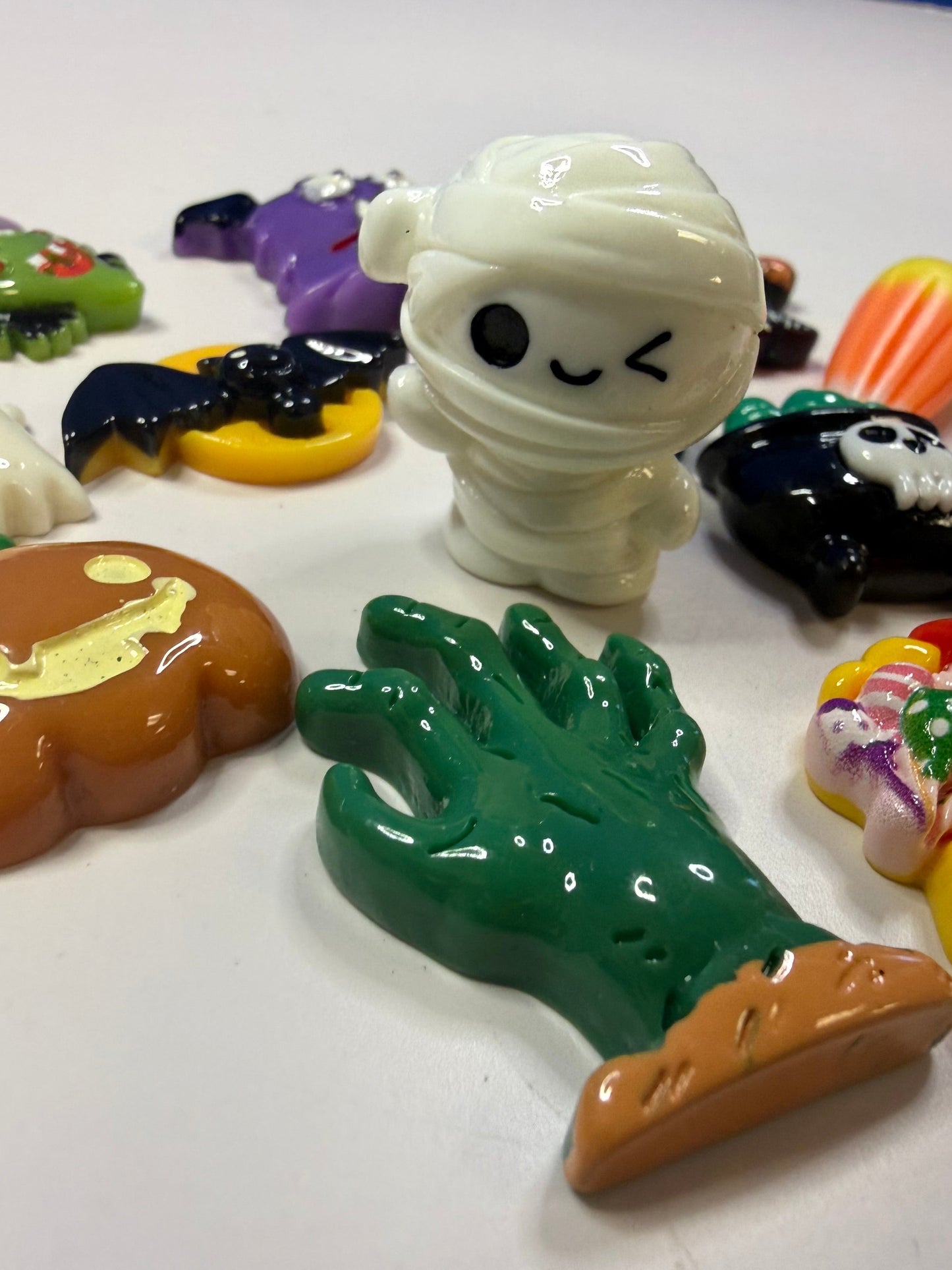 Halloween Mini  Trinkets – 13 Piece Set | Mini Objects for Crafts, Sensory Bins & Speech Therapy