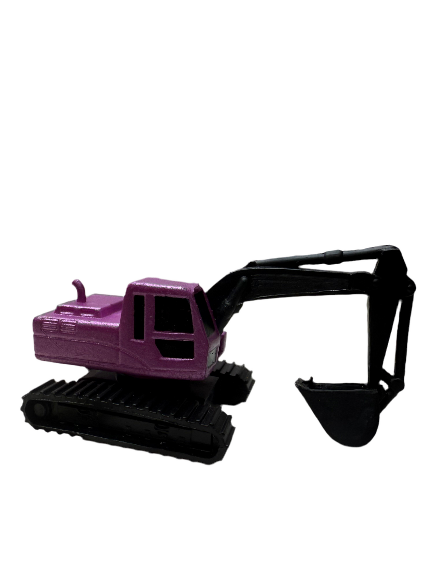 Mini Digger Excavator Truck Figurine – 2 Inch Realistic Construction Toy for Kids, Speech Therapy, Sensory Bins, Montessori Play Object