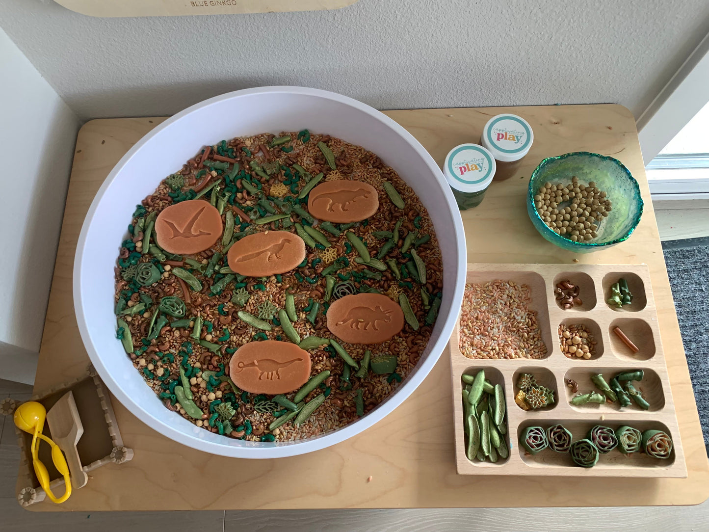 Prehistoric Plants Sensory Bin Filler