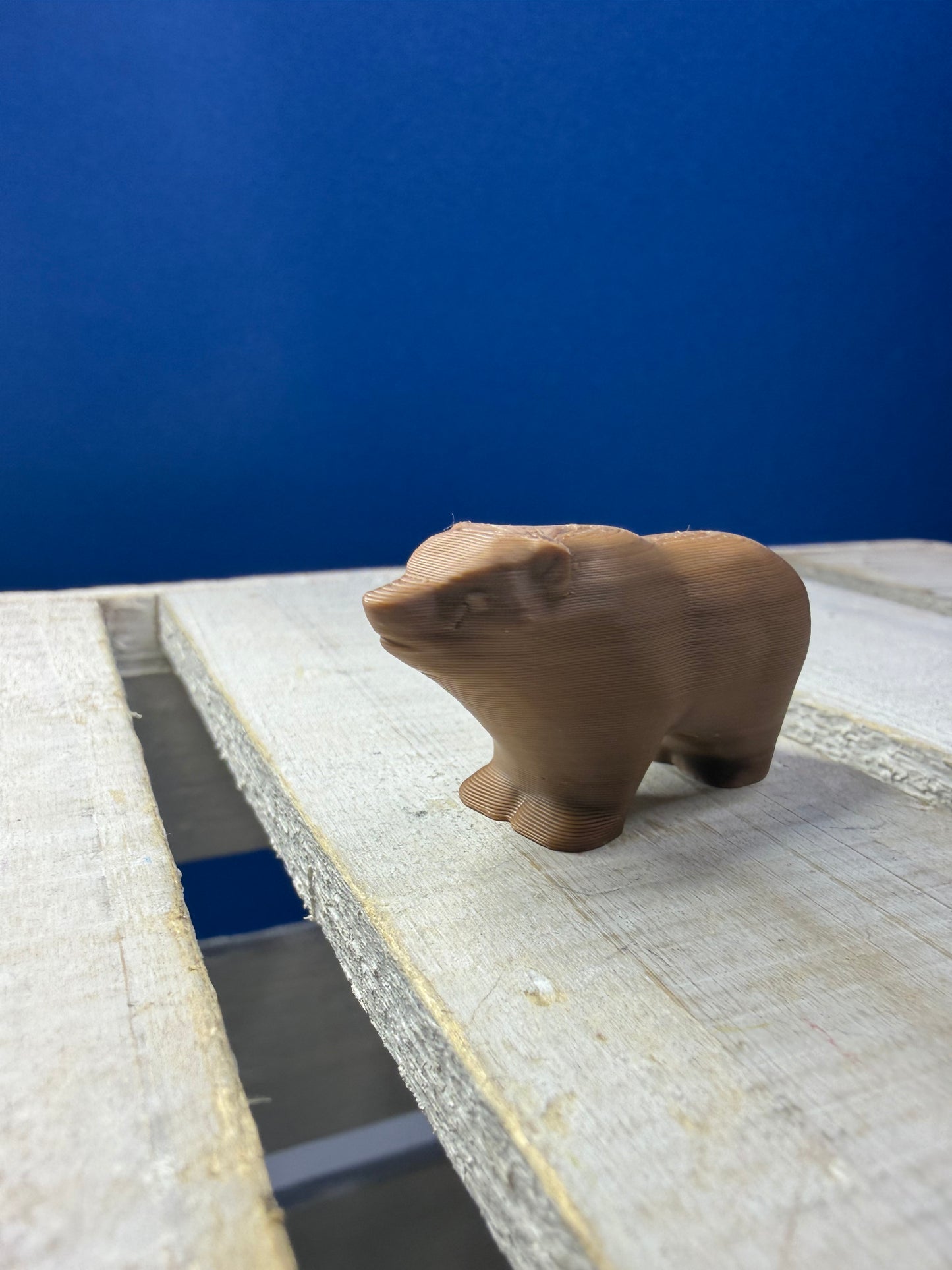 Mini Brown Bear Object for Speech Therapy & Language Activities | 3D Printed | Talkets™