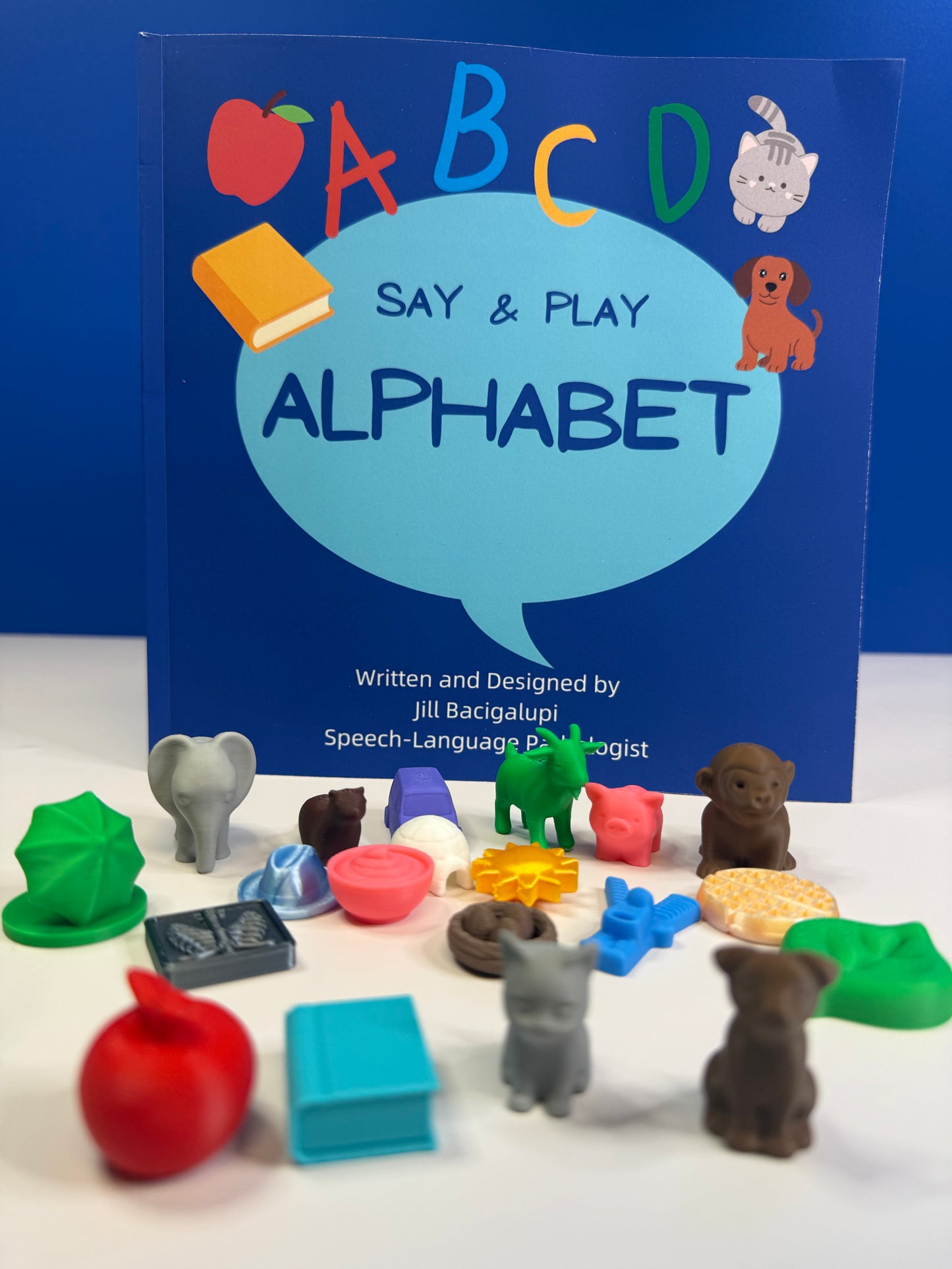 Le livre de l'alphabet avec des objets-Objets de l'alphabet-Apprendre l'alphabet
