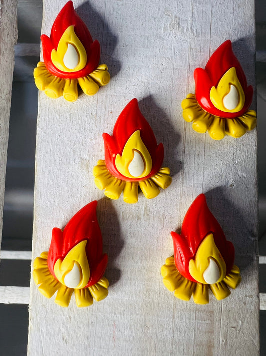 Miniature Bonfire Trinket Camping Theme Mini Objects for Speech Therapy Alphabet Minis Letter F Object Miniature Fire Montessori Sound Minis