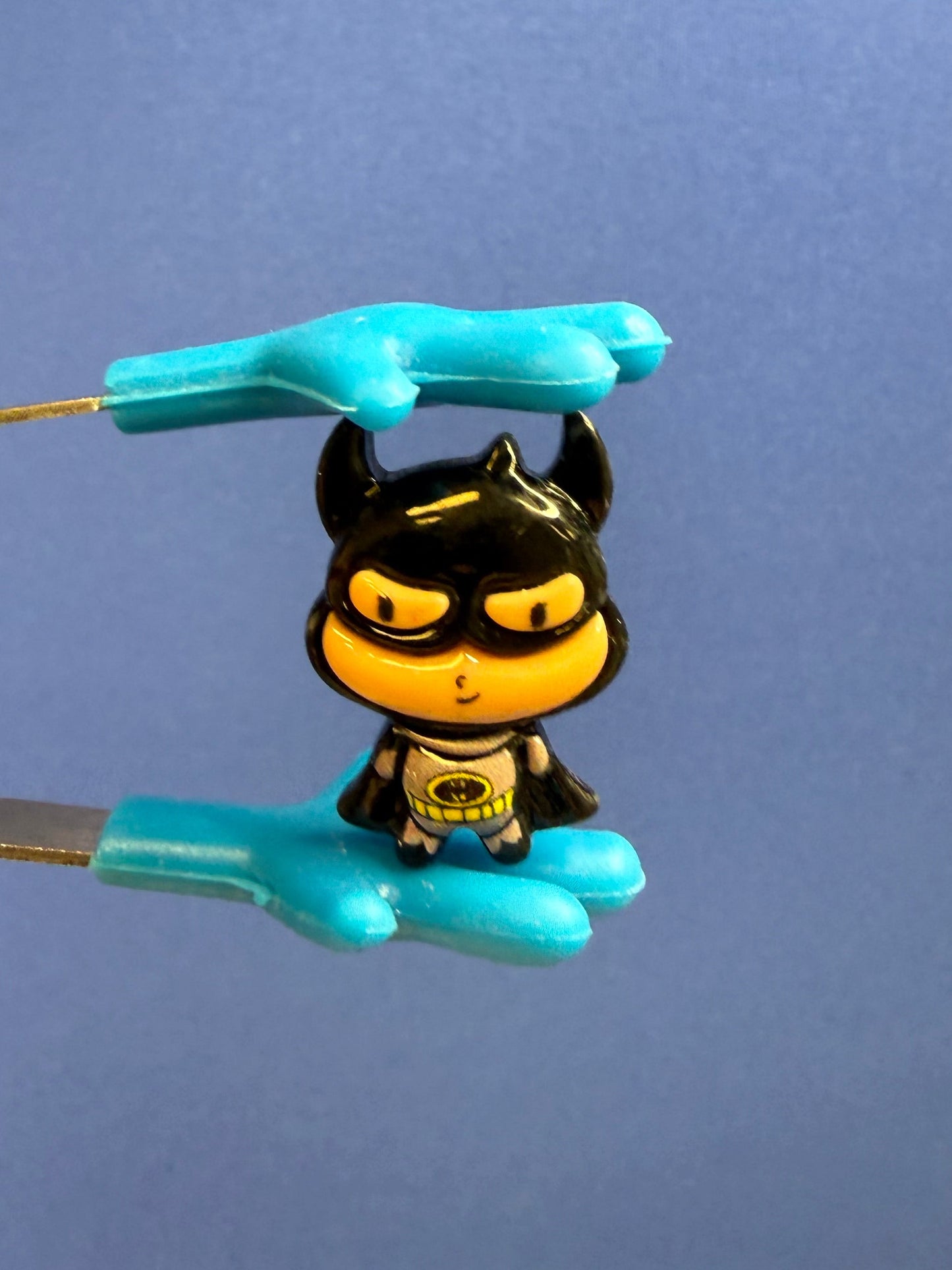 Miniature Batman Figure - Mini Superhero Trinket