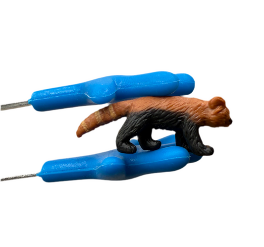 Miniature RED PANDA Figurine Say and Play Mini Objects for Speech Therapy Zoo Minis Animal for Dollhouse, Fairy Garden, Terrarium, Diorama,