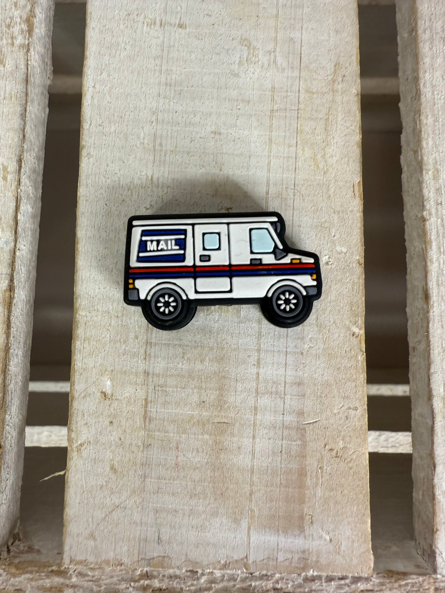 Mini Mail Truck – Letter M Alphabet Object | Montessori Sound Object, Speech Therapy Mini, Say & Play Mini Objects Community Helpers