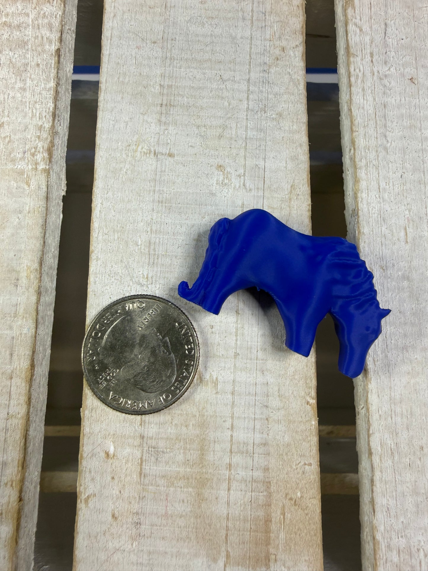Mini Blue Horse – Animal Objects for Speech Therapy & Language Activities | 3D Printed | Talkets™