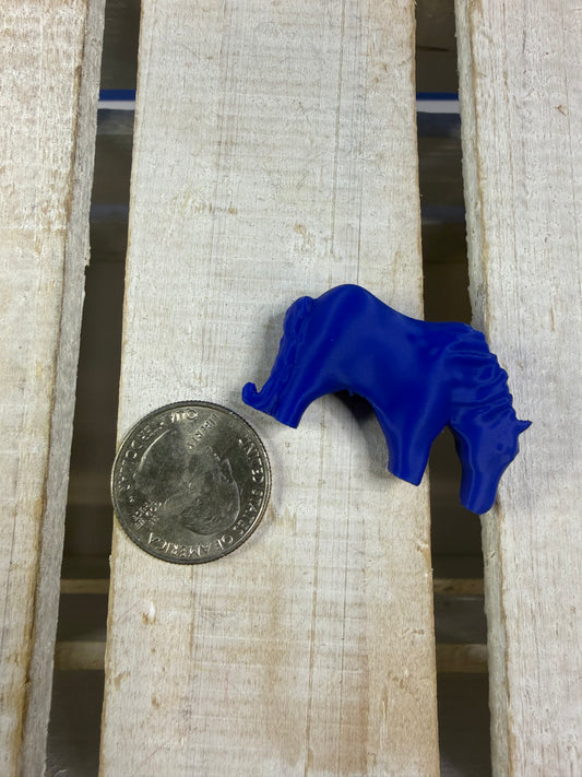 Mini Blue Horse – Animal Objects for Speech Therapy & Language Activities | 3D Printed | Talkets™
