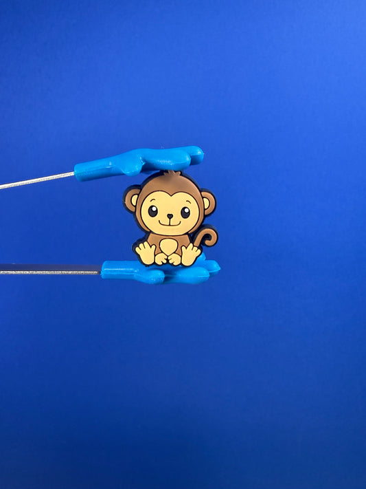 Mini Monkey Figure - Jungle Zoo Theme Trinkets Doodads Speech Therapy