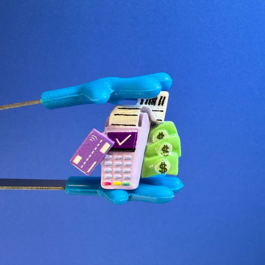 Mini Cash Out Trinket Speech Therapy Mini Objects - Store Theme Minis