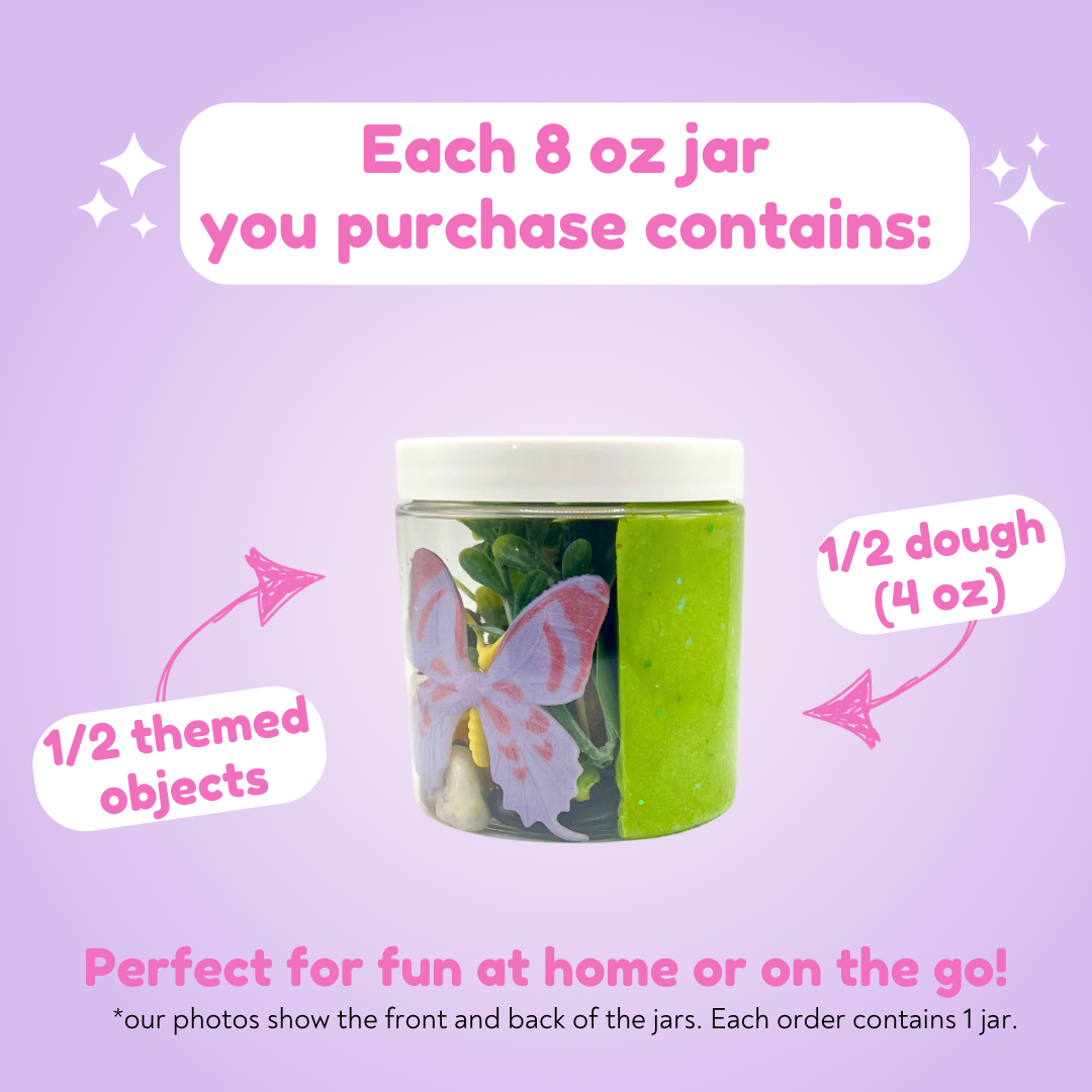 Butterfly & Bug Playdough Sensory Kit: Educational Insect-Themed Play Kit