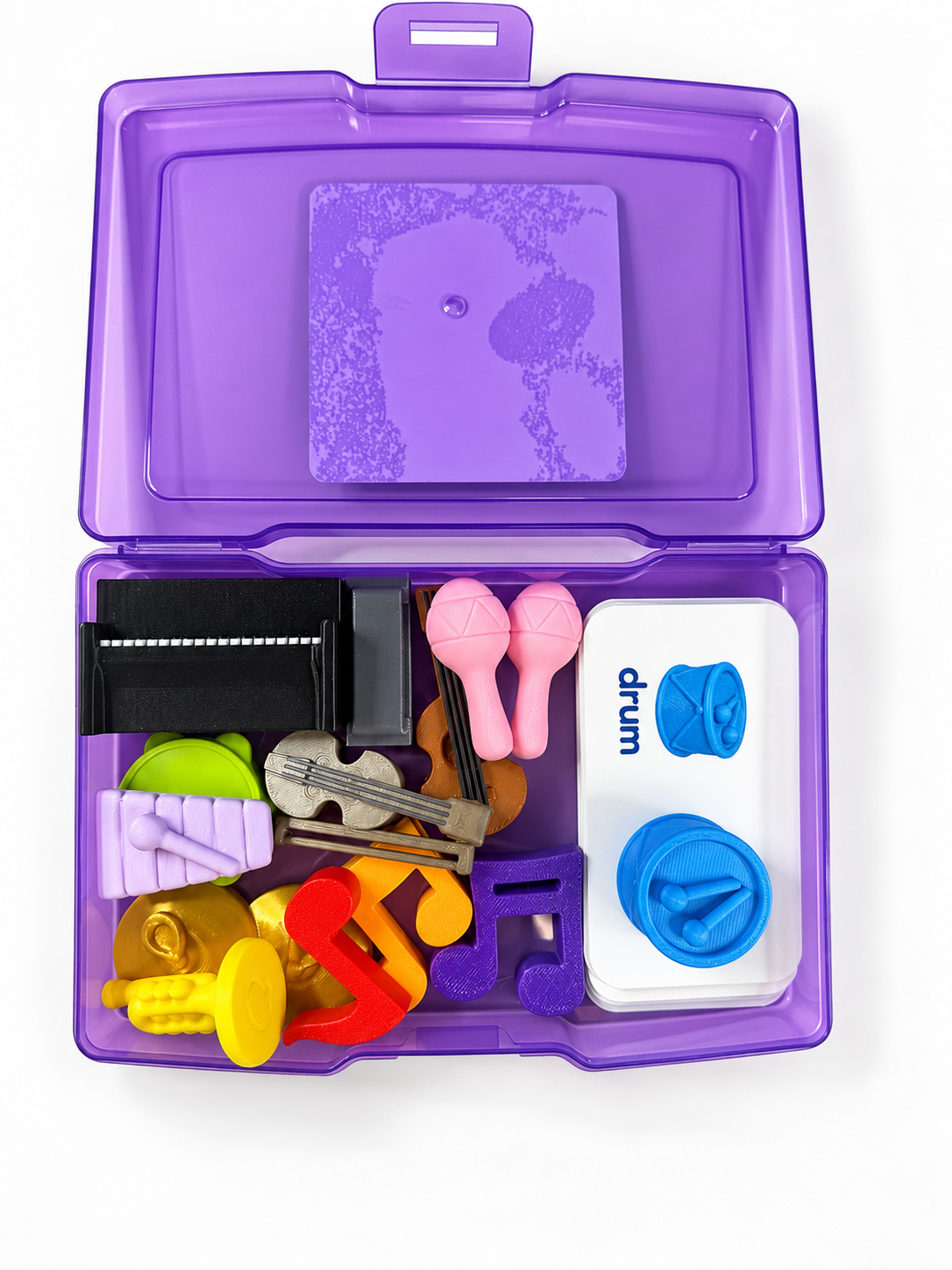 Music Theme Mini Objects with Matching Cards
