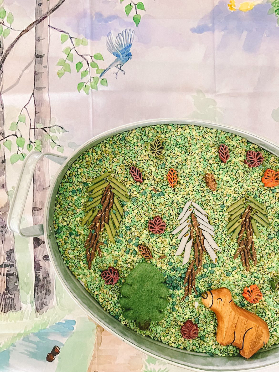 Forest Fun & Leaves of Green Sensory Bin Filler