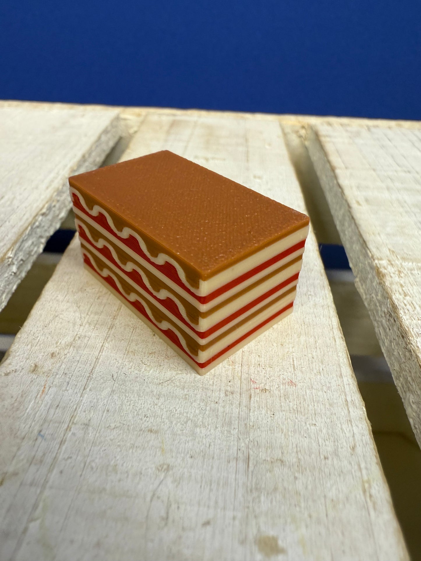 Miniature Lasagna 3d printed food minis for speech therapy and more