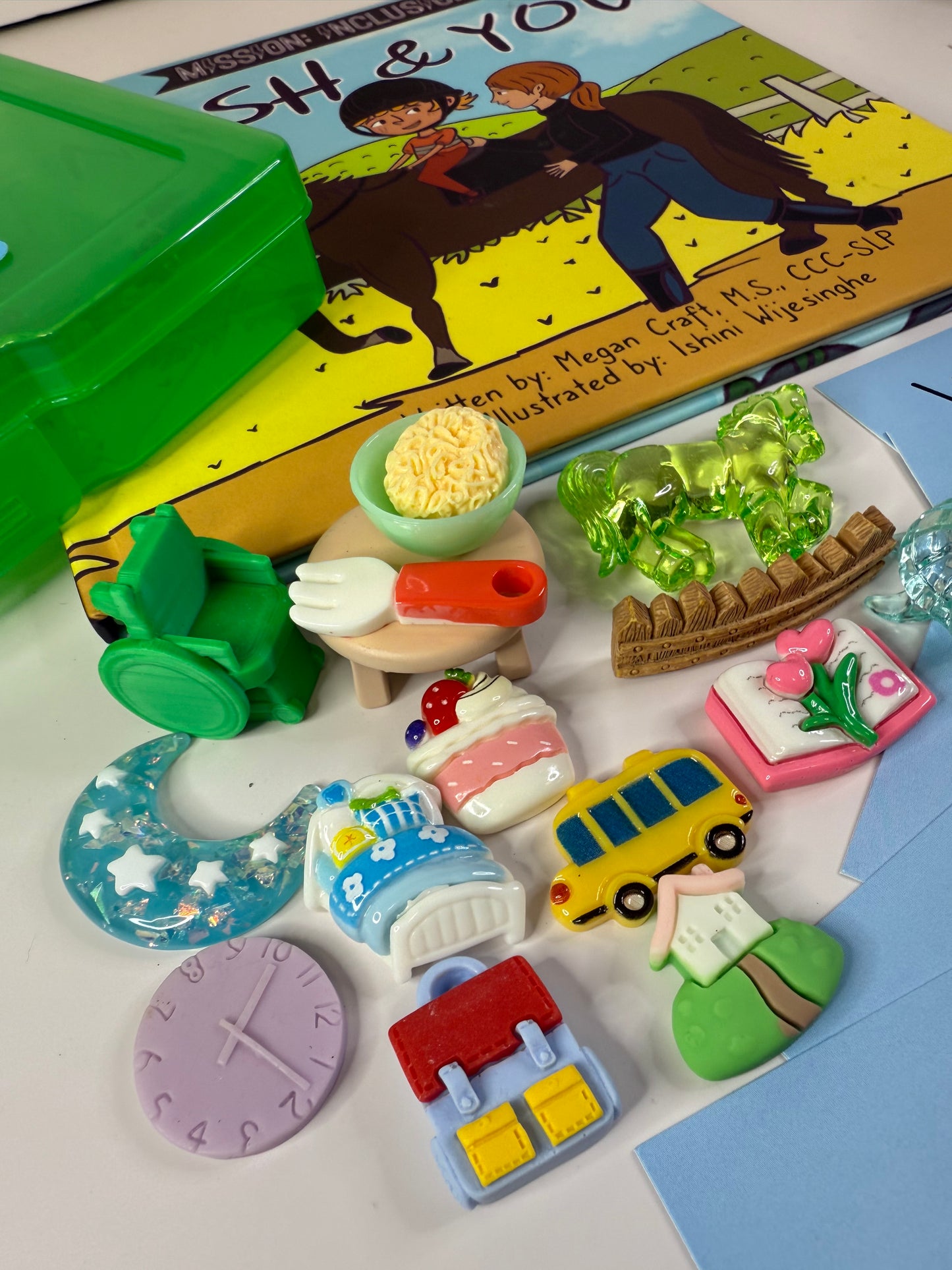 Say and Play Story Kit for Nash and You Mini Objects Speech Therapy