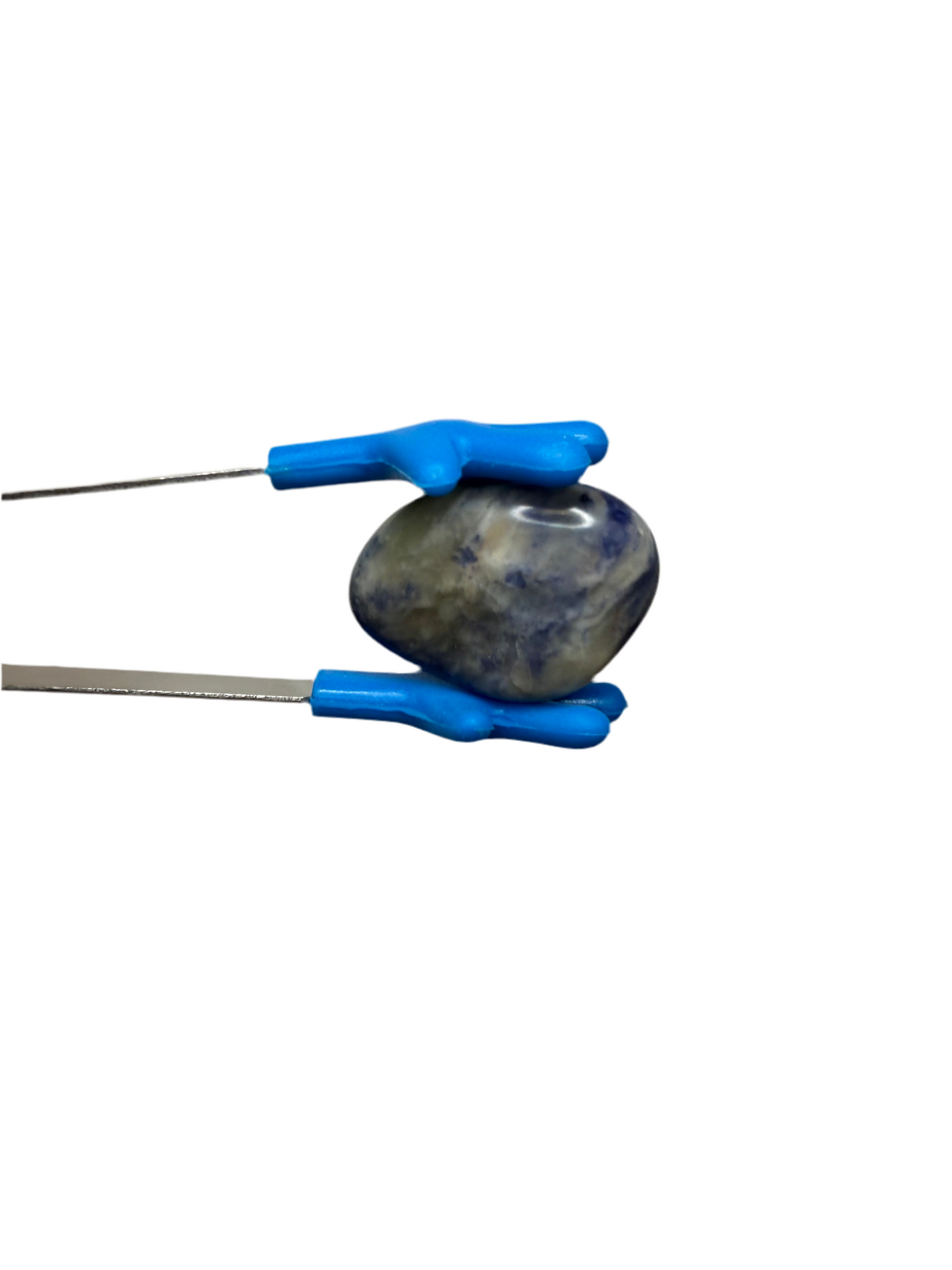 Polished Sodalite Stones Natural Tumbled Gemstones Rocks  Speech Therapy Mini Objects Blue Stones