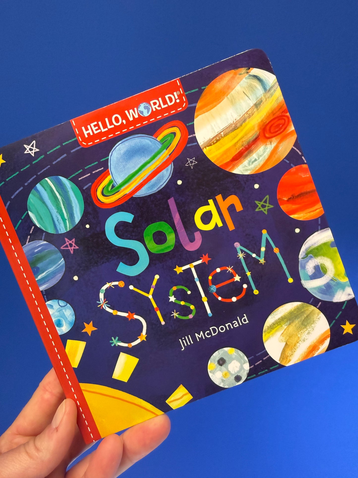 Space Book and Story Objects Speech Therapy Solar System Theme Miniatures - Say and Play Story Kit