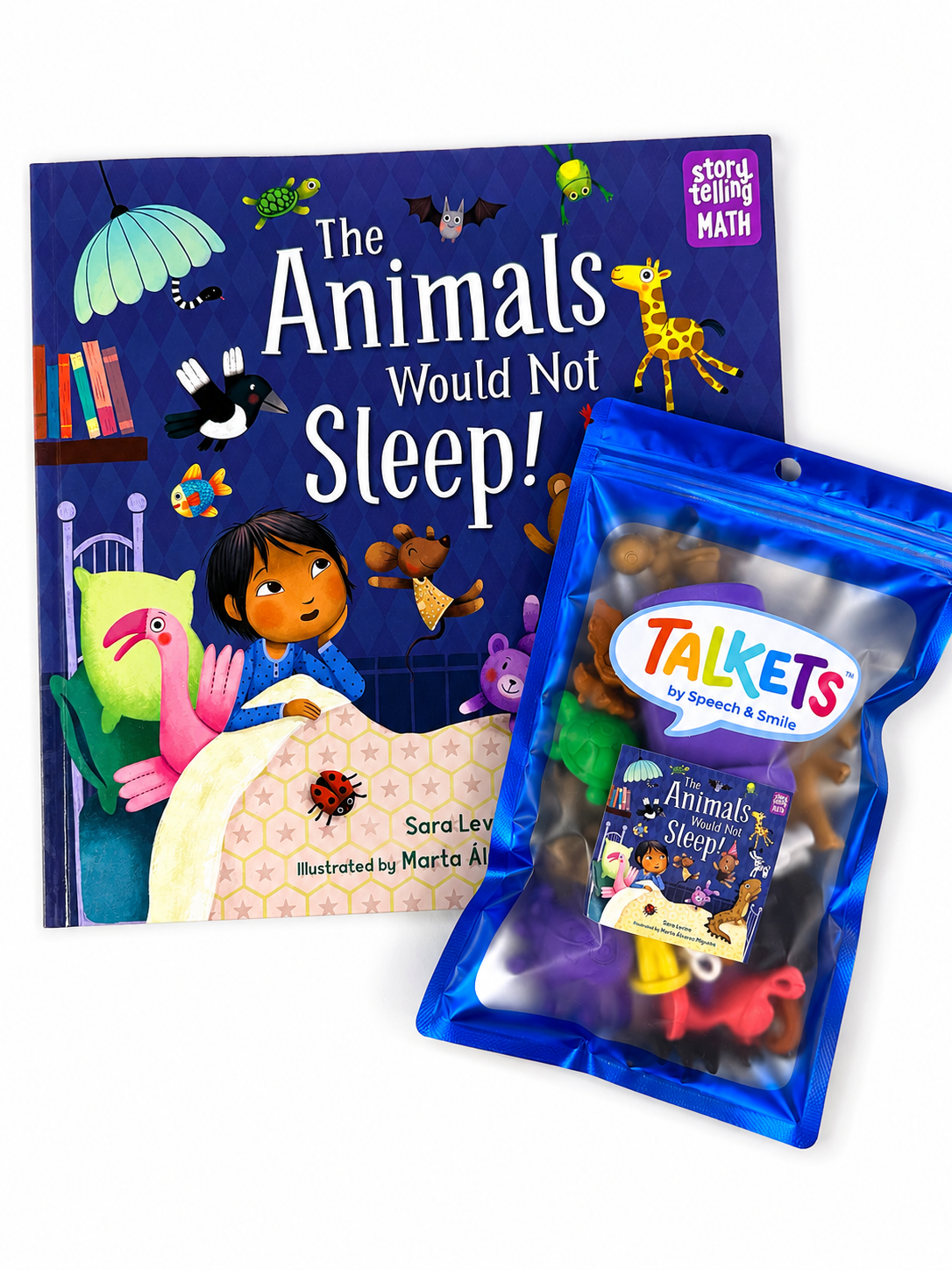 The Animals Would Not Sleep Mini Objects | Book Companion Story Props | Sorting, Counting & Language Activity