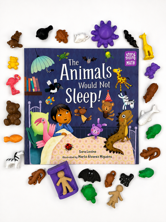 The Animals Would Not Sleep Mini Objects | Book Companion Story Props | Sorting, Counting & Language Activity