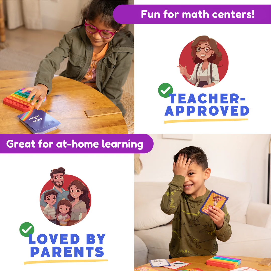 Shapes and Colors Sorting 2D & 3D Shapes & Colors Card Pack