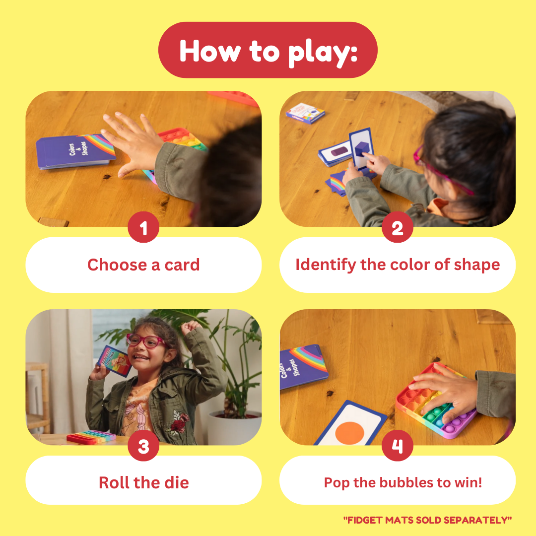 Shapes and Colors Sorting 2D & 3D Shapes & Colors Card Pack