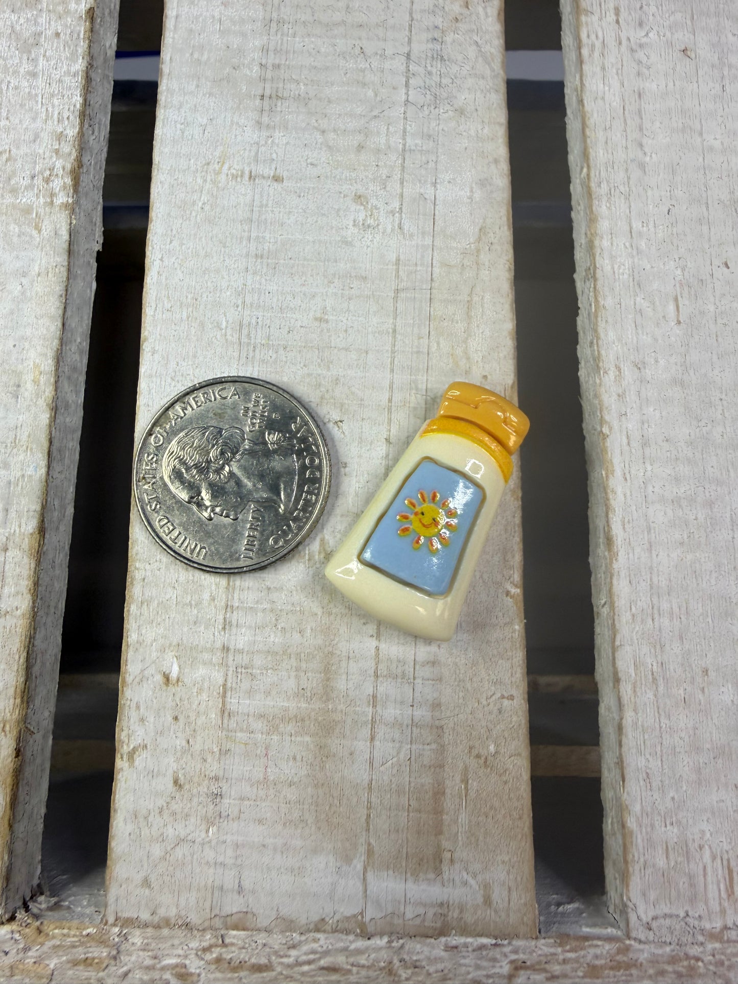 Mini Suntan Lotion  Bottle - Beach Theme Mini Trinkets Speech Therapy