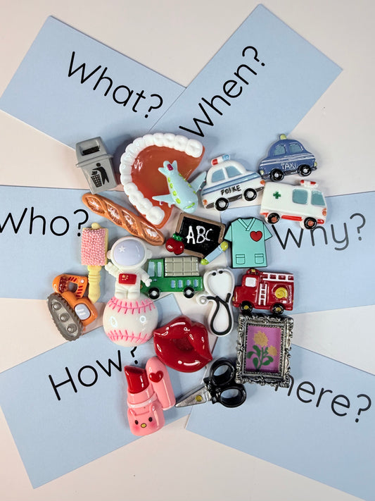 OCCUPATION Theme Mini Objects Speech Therapy Community Helper Trinkets