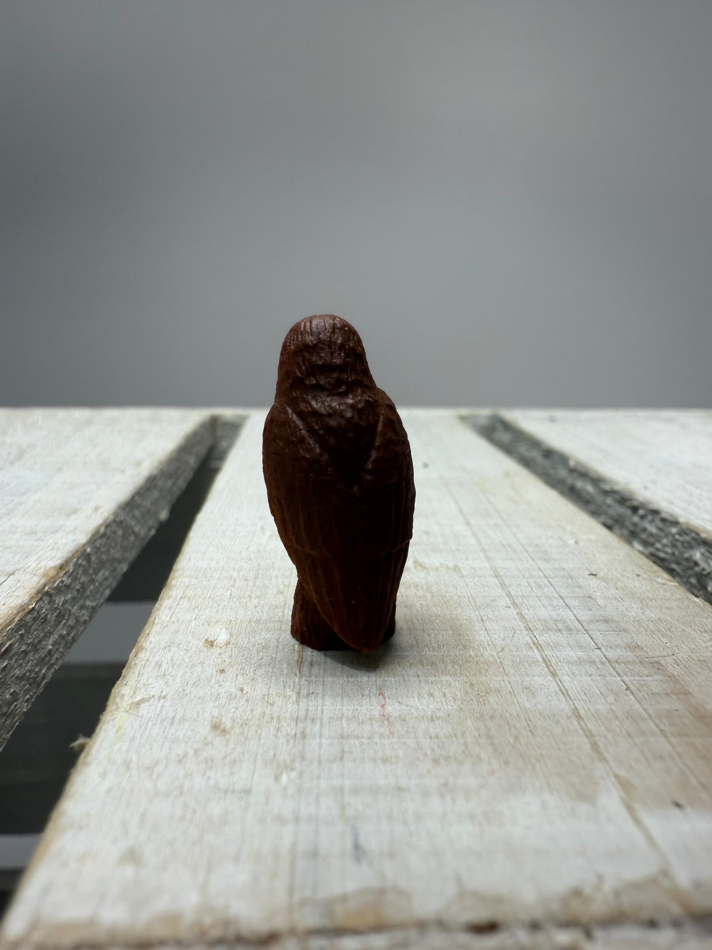 Miniature BARN OWL Figurine – Tiny Animal for Dollhouse, Fairy Garden, Terrarium, Diorama, Forest Minis Speech Therapy Trinkets Say and Play