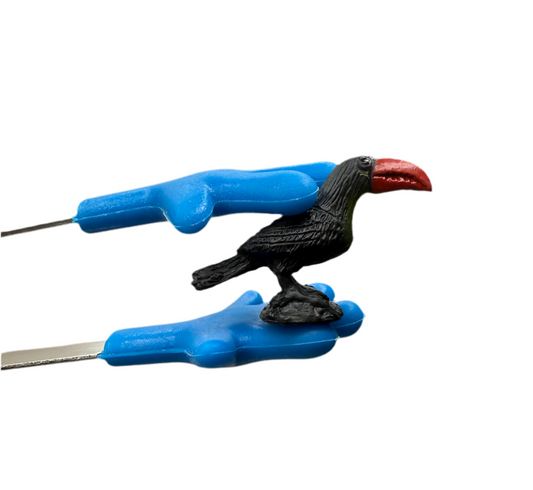 Miniature TOUCAN Figurine Say and Play Mini Objects for Speech Therapy Zoo Minis Animal for Dollhouse, Fairy Garden, Terrarium, Diorama,