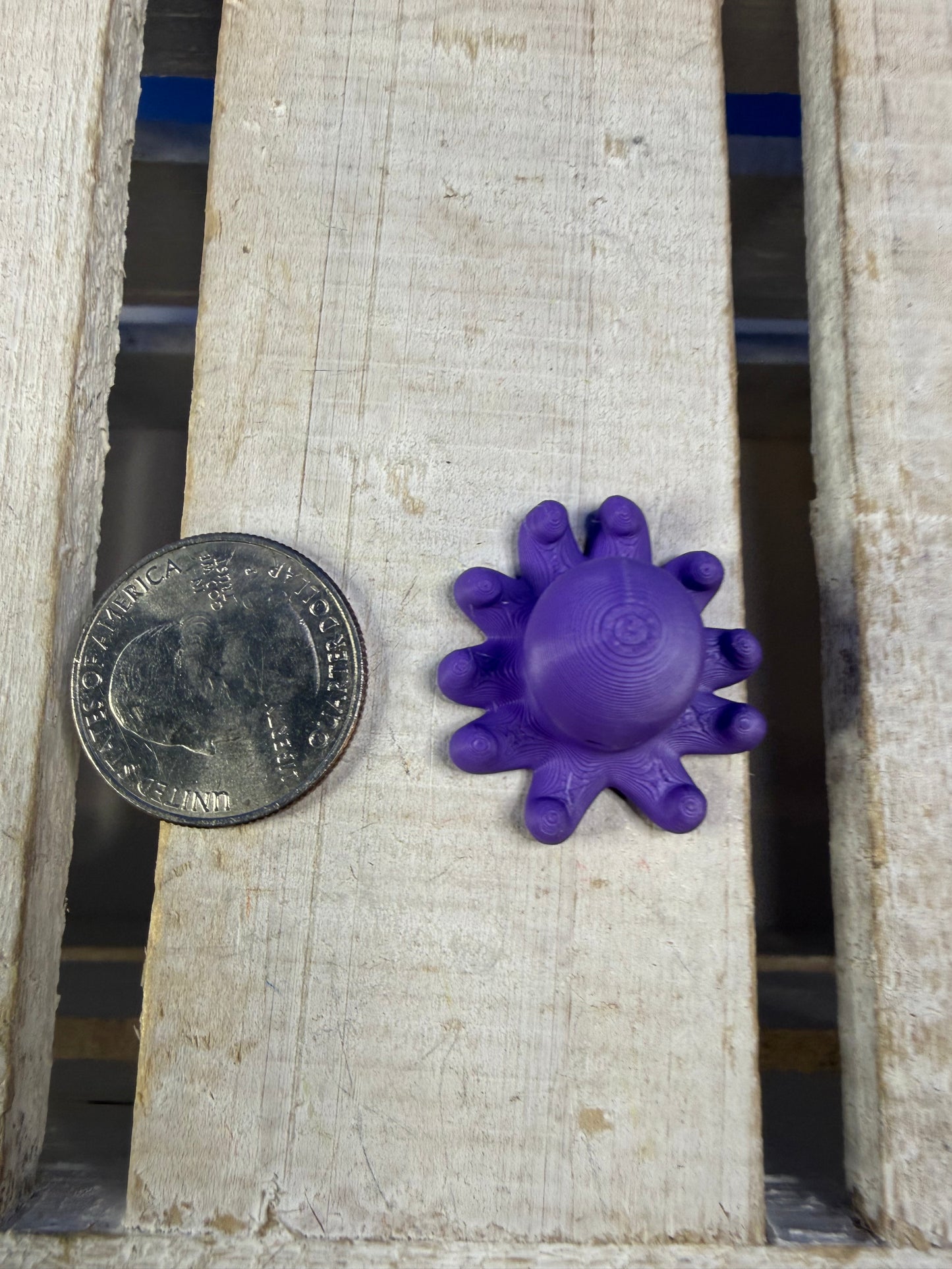 Mini Purple Octopus – Ocean Mini Objects for Speech Therapy & Language Activities | 3D Printed | Talkets™