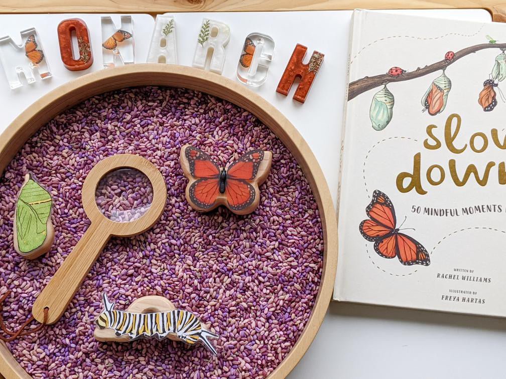 Lavender Fields Sensory Bin Filler - Lavender Scented Sensory Play Calming Tool