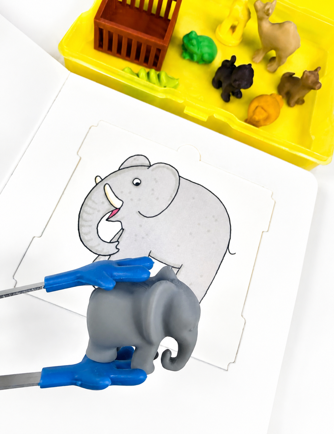 Dear Zoo Story Kit with Mini Objects Speech Therapy Zoo Book